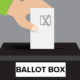 ballot box for voting